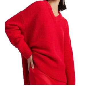 Lucky Brand Wool Blend Red Women’s Sweater